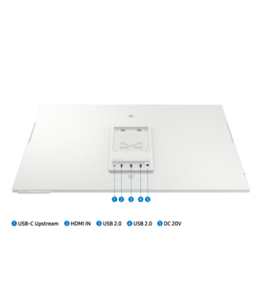 Samsung Smart Monitor M8 S32CM801UU pantalla para PC 81,3 cm (32") 3840 x 2160 Pixeles 4K Ultra HD LED Blanco