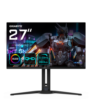 AORUS FO27Q3 pantalla para PC 68,6 cm (27") 2560 x 1440 Pixeles Quad HD OLED Negro