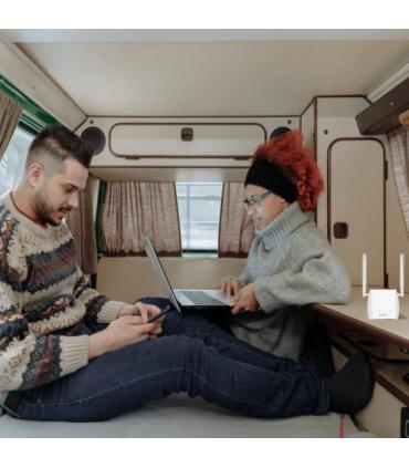 Strong 300M router inalámbrico Ethernet rápido Banda única (2,4 GHz) 4G Blanco