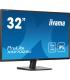 MONITOR IIYAMA 32", PANEL IPS 1HDMI, 1DP, 3X3.2, 100HZ, ALTAVOCES, SALIDA PARA AURICULARES,100HZ, 3MS