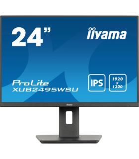 iiyama ProLite XUB2495WSU-B7 pantalla para PC 61 cm (24") 1920 x 1200 Pixeles 4K Ultra HD LED Negro