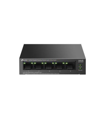 TP-Link LiteWave LS105GP switch No administrado Gigabit Ethernet (10/100/1000) Energía sobre Ethernet (PoE) Negro
