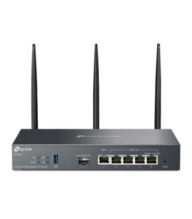 TP-Link Omada ER706W router inalámbrico Gigabit Ethernet Doble banda (2,4 GHz / 5 GHz) Negro