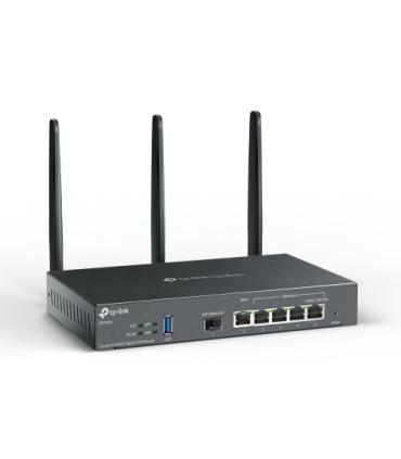 TP-Link Omada ER706W router inalámbrico Gigabit Ethernet Doble banda (2,4 GHz / 5 GHz) Negro