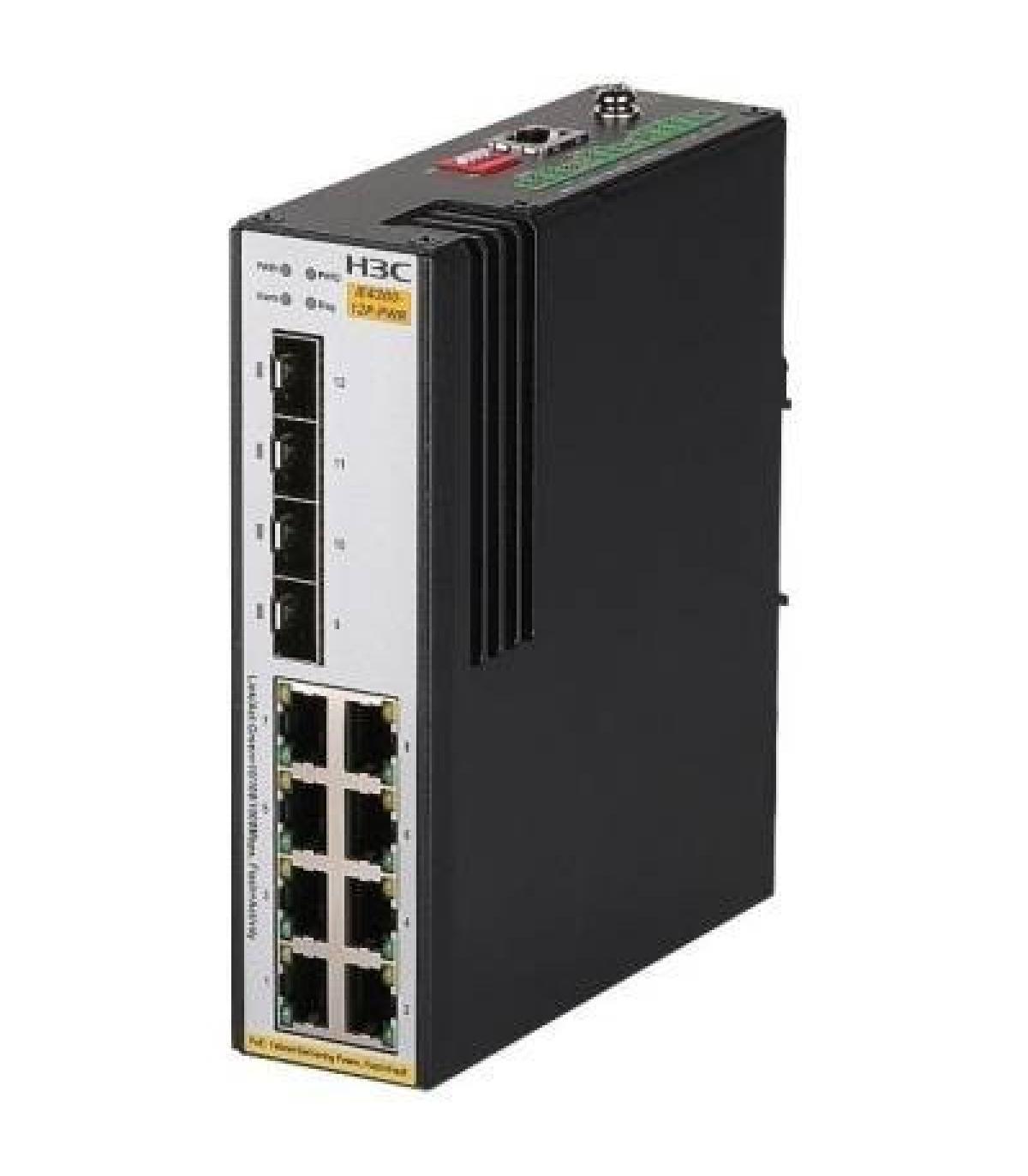 H3C IE4320-12P-UPWR L2 INDUSTRIAL ETHERNET SWITCH WITH 8*10