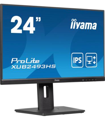 MONITOR IIYAMA 24" , IPS, FHD, 75HZ, 4MS, HDMI, DISPLAYPORT, ALTAVOCES, REG ALT/INCL, 100HZ