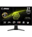 MSI MAG 27CQ6F pantalla para PC 68,6 cm (27") 2560 x 1440 Pixeles Quad HD LCD Negro