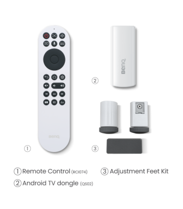 BenQ X3100i videoproyector 3300 lúmenes ANSI DLP 2160p (3840x2160) 3D Negro