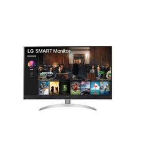 LG MONITOR (32SQ700S-W) // 32" // SMART 4K UHD CON WEBOS // 3840 X 2160 - 16:9 - 60HZ - 5MS