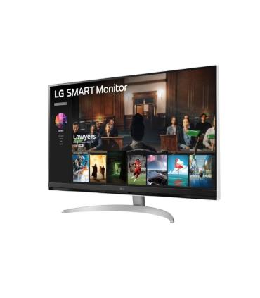 LG MONITOR (32SQ700S-W) // 32" // SMART 4K UHD CON WEBOS // 3840 X 2160 - 16:9 - 60HZ - 5MS