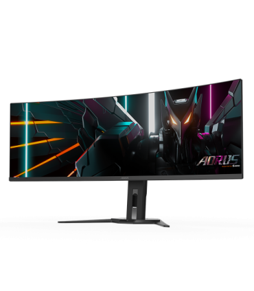 AORUS CO49DQ pantalla para PC 124,5 cm (49") 5120 x 1440 Pixeles DQHD OLED Negro