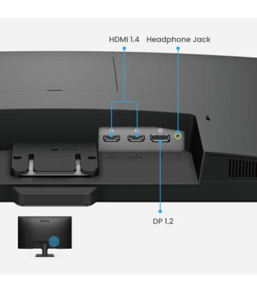 MONITOR BENQ GW2790 (9H.LLTLJ.LBE) ) 27” IPS, FHD, 100HZ, 99% SRGB, 1300:1, 2X HDMI 1X DP, ALTAVOCES, VESA, EYE CARE