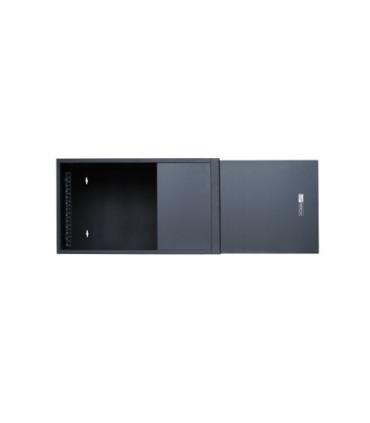 WP WALL MOUNT RACK 19" RWS SERIES 6U WXDXH: 560X400X400 MM, BLACK RAL 9005