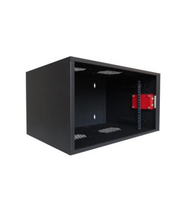 WP WALL MOUNT RACK 19" RWS SERIES 6U WXDXH: 560X400X400 MM, BLACK RAL 9005