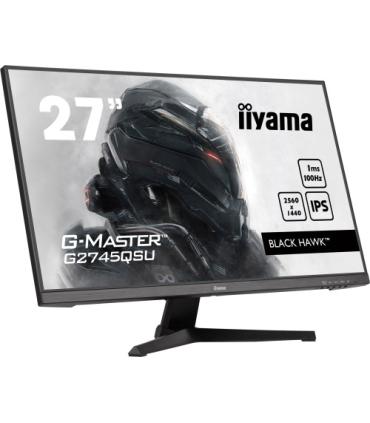 MONITOR IIYAMA 27"/2560 x 1440/100Hz/3.7 MPX/250CD/16:9/HDMI/IPS/NEGRO