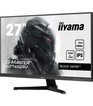 MONITOR IIYAMA 27"/2560 x 1440/100Hz/3.7 MPX/250CD/16:9/HDMI/IPS/NEGRO