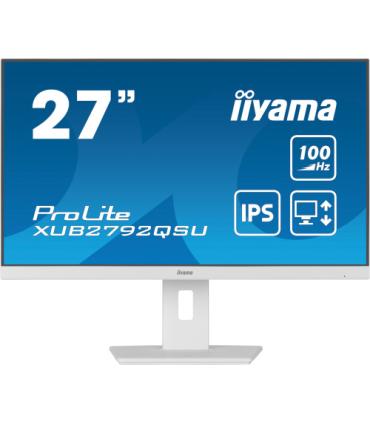 MONITOR IIYAMA 27"/2560 x 1440/3.7 MPX/WQHD/100Hz/250CD/16:9/HDMI/LED/BLANCO