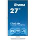 MONITOR IIYAMA 27"/2560 x 1440/3.7 MPX/WQHD/100Hz/250CD/16:9/HDMI/LED/BLANCO