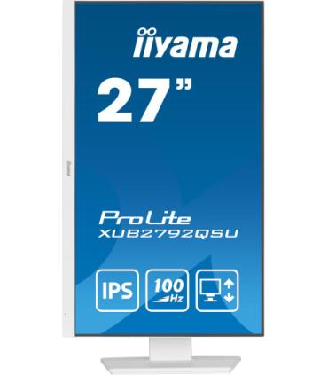 MONITOR IIYAMA 27"/2560 x 1440/3.7 MPX/WQHD/100Hz/250CD/16:9/HDMI/LED/BLANCO