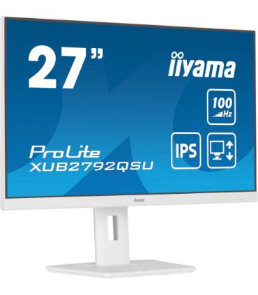 MONITOR IIYAMA 27"/2560 x 1440/3.7 MPX/WQHD/100Hz/250CD/16:9/HDMI/LED/BLANCO