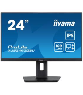 iiyama ProLite XUB2492QSU-B1 pantalla para PC 60,5 cm (23.8") 2560 x 1440 Pixeles Wide Quad HD LED Negro