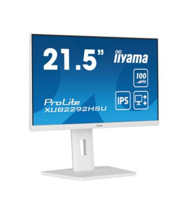 MONITOR IIYAMA 21.5"/1920 x 1080/100Hz /2.1MPX/250CD/FHD/16:9/HDMI/IPSLED/BLANCO