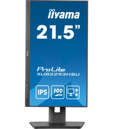 iiyama ProLite XUB2293HSU-B6 pantalla para PC 53,3 cm (21") 1920 x 1080 Pixeles Full HD LED Negro