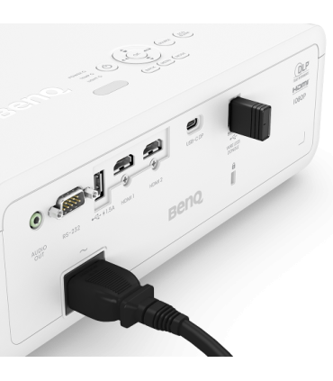 BenQ LH650 videoproyector Proyector de alcance estándar 4000 lúmenes ANSI DLP 1080p (1920x1080) 3D Negro, Blanco