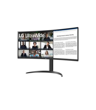 LG MONITOR (34WR55QC-B) CURVO ULTRAWIDE 34" / PANTALLA WQHD HDR10 / 3440 X 1440 / FRECUENCIA 100 HZ / USB TYPE-C / NEGRO