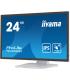 MONITOR IIYAMA 24" WHITE BONDED PCAP 10P TOUCH, 1920X1080, IPS-PANEL, FLAT BEZEL FREE GLASS FRONT, HDMI, DISPLAYPORT, 360CD/M²..
