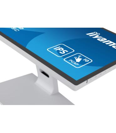 MONITOR IIYAMA 24" WHITE BONDED PCAP 10P TOUCH, 1920X1080, IPS-PANEL, FLAT BEZEL FREE GLASS FRONT, HDMI, DISPLAYPORT, 360CD/M²..