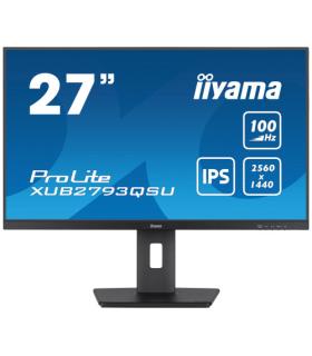 iiyama ProLite XUB2793QSU-B6 LED display 68,6 cm (27") 2560 x 1440 Pixeles Quad HD Negro