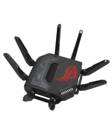 ASUS ROG Rapture GT-BE98 router inalámbrico 10 Gigabit Ethernet Quad-band (2.4 GHz / 5 GHz-1 / 5 GHz-2 / 6 GHz) Negro