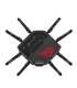 ASUS ROG Rapture GT-BE98 router inalámbrico 10 Gigabit Ethernet Quad-band (2.4 GHz / 5 GHz-1 / 5 GHz-2 / 6 GHz) Negro