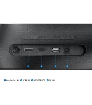 SAMSUNG MONITOR IT 24" (LS24C332GAUXEN) // 1920 X 1080 PIXELS - 100 HZ - 16:9 - 4 MILLISECONDS - BLACK