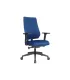 SILLA DE OFICINA SINCRO CON AJUSTE ADAPTATIVO DEL RESPALDO. COLOR AZUL/NEGRO ROCADA 934-3