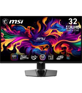 MSI MPG 321URX QD-OLED pantalla para PC 80 cm (31.5") 3840 x 2160 Pixeles 4K Ultra HD QDOLED Negro