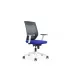 SILLA DE OFICINA TAPIZADO EN TELA SISTEMA DE INCLINACIÓN SINCRO COLOR DEL ASIENTO AZUL Y RESPALDO NEGRO ROCADA 908W-3