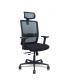 SILLA HACHES TRASLACK MALLA NEGRA ASIENTO BALI NEGRO BRAZOS 2D RUEDAS 65MM CABECERO REGULABLE PIQUERAS Y CRESPO 395TKM840B840B2D