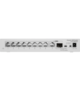 HUAWEI S110-8P2ST ( 8 10/100/1000 BASE-T PORTS POE+ 1GE SFP PORT, 1*10/100/ 100BASE T PORT, AC POWER, POWER ADAPTER