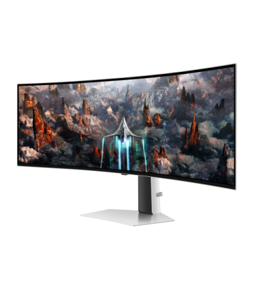 Samsung Odyssey LS49CG934SUXEN pantalla para PC 124,5 cm (49") 5120 x 1440 Pixeles DQHD OLED Plata