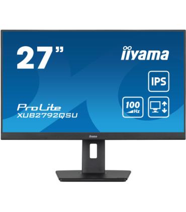 iiyama ProLite pantalla para PC 68,6 cm (27") 2560 x 1440 Pixeles Full HD LED Negro