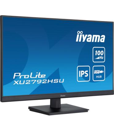 MONITOR IIYAMA 27" PROLITE XU2792HSU-B6, IPS, 100HZ, 0,4MS, USB, HDMI, DISPLAYPORT, 2x2W, INCLI