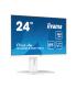 MONITOR IIYAMA 24" PROLITE XUB2492HSU-W6, IPS, 100HZ, 0,4MS, USB, HDMI, DISPLAYPORT, ALT 2x2W, ALTU, GIRO, INCLI, PIVOT, BLANCO
