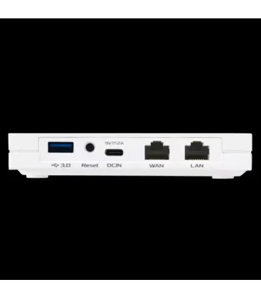 ASUS RT-AX57 Go router inalámbrico Gigabit Ethernet Doble banda (2,4 GHz / 5 GHz) Blanco