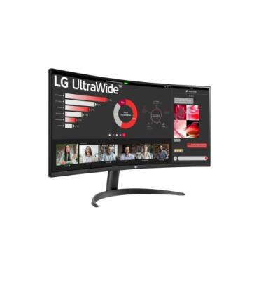 LG 34WR50QC-B.AEU pantalla para PC 86,4 cm (34") 3440 x 1440 Pixeles UltraWide Quad HD LCD Negro