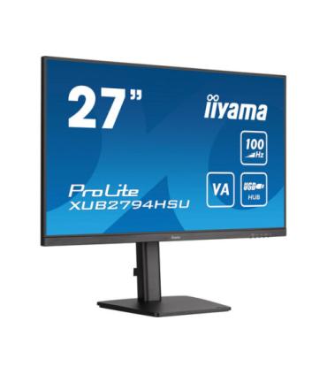 iiyama ProLite XUB2794HSU-B6 pantalla para PC 68,6 cm (27") 1920 x 1080 Pixeles Full HD Negro