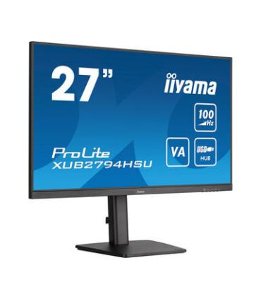 iiyama ProLite XUB2794HSU-B6 pantalla para PC 68,6 cm (27") 1920 x 1080 Pixeles Full HD Negro