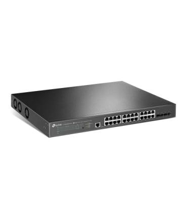 TP-Link TL-SG3428XPP-M2 switch Gestionado L2+ 2.5G Ethernet (100/1000/2500) Energía sobre Ethernet (PoE) 1U Negro