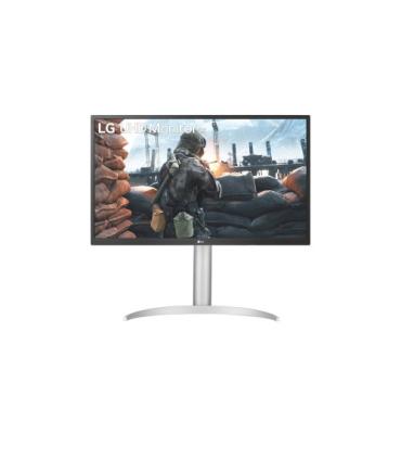LG 27UP550P-W pantalla para PC 68,6 cm (27") 3840 x 2160 Pixeles 4K Ultra HD Plata, Blanco